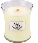 Core WoodWick Linen Kerze mittel