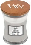 Core WoodWick Lavender & Cedar Kerze klein