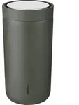 To-Go Click Thermobecher 200 ml dunkelgr&uuml;n aus doppelschichtigem Stahl