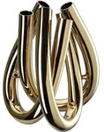 Triu Vase 22 cm goldfarben