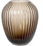 Hammersh&oslash;i Vase 18,5 cm nussbraun aus Glas