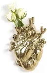 Love In Bloom Vase goldfarben