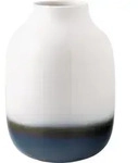 Lave Home Nek Vase 21,9 cm wei&szlig; und blau