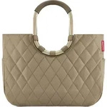 Loopshopper L Tasche, gesteppt, dunkelbeige