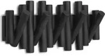 Picket Rail Hook Garderobenleiste schwarz