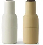 Bottle Grinder Pfeffer-, Salz- oder Gew&uuml;rzm&uuml;hlen Walnuss 2 St.