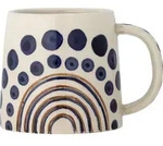 Shama Becher 515 ml blau-gold