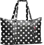 Mini Maxi Travelbag Tasche wei&szlig;getupft