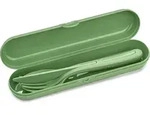 Klikk Ready Organic Nature Besteck-Set gr&uuml;n im Etui 4 El.