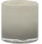 Saga Teelichthalter 8 cm, taubengrau