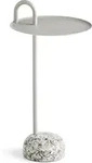 Bowler Beistelltisch 36 cm beige mit Granitbasis