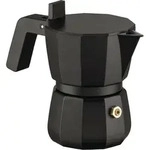 Moka Kaffeekocher 70 ml schwarz