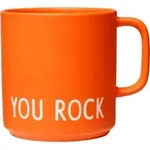 Favourite You Rock Becher mit Henkel orangefarben