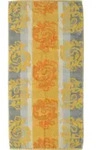 Cashmere Handtuch 50 x 100 cm Jacquard hell-orange