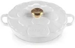 Gourmet Topf 26 cm Blume wei&szlig;