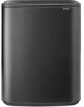 Bo Touch Bin M&uuml;lleimer 2 x 30 l dunkelgrau