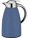 Signo Thermosflasche 1 l blau matt