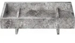 Abento Dekoratives Tablett sharkskin aus Marmor