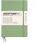 Leuchtturm 1917 Notizbuch A5, liniert, 251 Seiten, Salbeigr&uuml;n, 80 g/m2