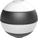 Iconic La Petite Boule Geschirr schwarz-wei&szlig; 5 El.
