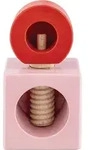 Twerg Nussknacker rot-rosa