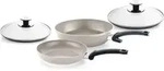 Ceratal Classic 24 cm & Ceratal Comfort 28 cm Pfannen mit Deckeln 2 St.