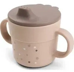 Foodie Happy Dots Baby-Becher rosa