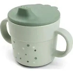 Foodie Happy Dots Baby-Becher gr&uuml;n