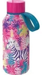Quokka Solid Kids Zebras Thermo-Flasche 330 ml