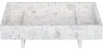 Abento Dekoratives Tablett nimbus cloud aus Marmor