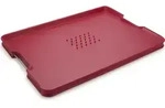 Cut&Carve Plus Schneidebrett XL rot mit Haltegriffen