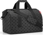 Allrounder Tasche L, schwarz, gepunktet