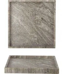 Majsa Serviertablett 35 x 35 cm aus Marmor