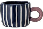 Nini Becher 115 ml beige-marineblau