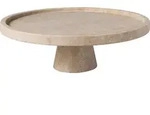 Manufacture Travertine Platte 24,5 cm