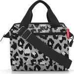 Allrounder Cross Tasche, grau, Leopardenmuster