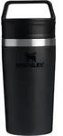 Caf&eacute;-To-Go Thermobecher mit Henkel Black 350 ml
