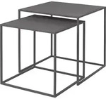 Fera Beistelltisch-Set steel gray 2 St.