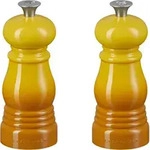 Le Creuset Salz- und Pfefferm&uuml;hlen 11 cm Sonnengelb 2 St.