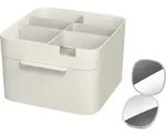 Viva Kosmetik-Organizer M mit kleinem Spiegel 2 El.