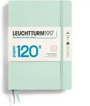 Edition 120 Notizbuch A5, liniert, 203 Seiten, 120 g/m2, mint, Hardcover