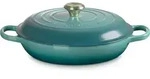 Gourmet Topf niedrig 30 cm, Bleu Riviera