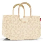 Loopshopper Tasche gepunktet M, beige, recycelt