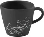 Manufacture Rock Mickey Mouse Espressotasse 60 ml, schwarz