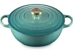 La Marmite Signature Topf 26 cm, bleu riviera
