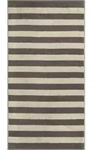 Lines Handtuch 80 x 150 cm braun