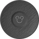 Manufacture Rock Mickey Mouse Untertasse f&uuml;r Kaffeetasse, schwarz