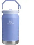 IceFlow Hydrangea Thermobecher mit Henkel und Strohhalm, 1,9 L