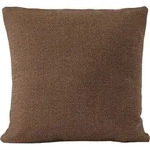 Mingle Dekoratives Kissen 45 x 45 cm braun-himmelblau