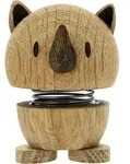 Hoptimist Animal Figur Nashorn, Eiche